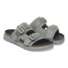 Shinjuku 2-Riemen-Sandale aus Naturleder und Textil
