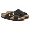 Siena Big Buckle Nubukleder