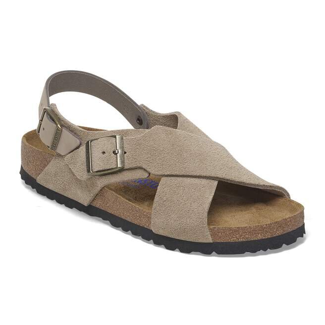 Tulum Soft Footbed aus Nubukleder Tulum Soft Footbed aus Nubukleder