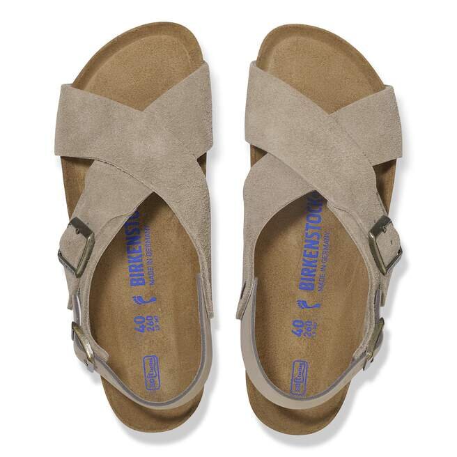 Tulum Soft Footbed aus Nubukleder Tulum Soft Footbed aus Nubukleder