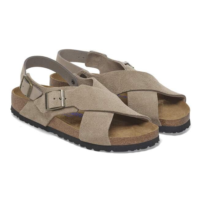 Tulum Soft Footbed aus Nubukleder Tulum Soft Footbed aus Nubukleder