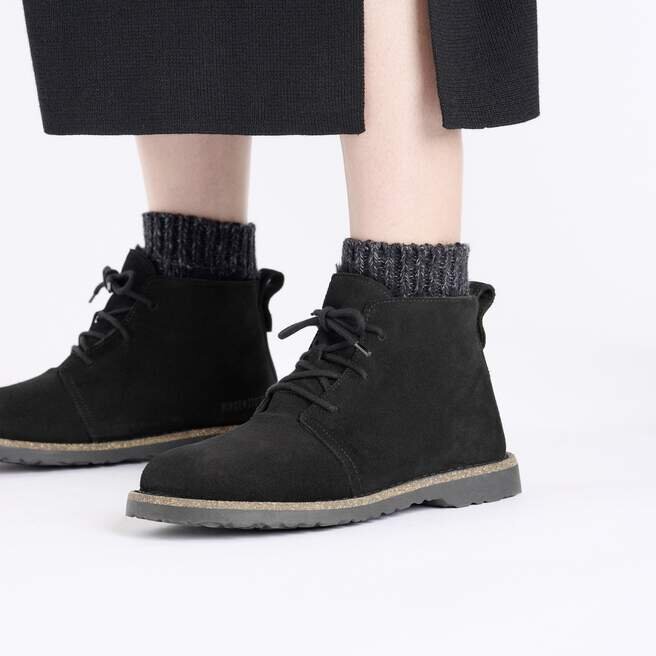 Uppsala Mid aus Lammfell und Wildleder Uppsala Mid aus Lammfell und Wildleder